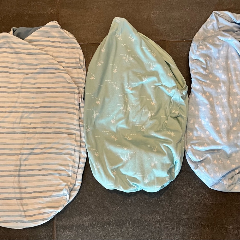 Set of Three Mama Coco Swaddles